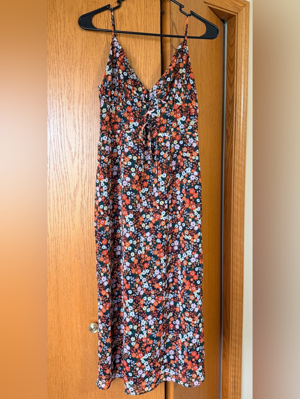 The East Order Floral Print Midi Dress Size S